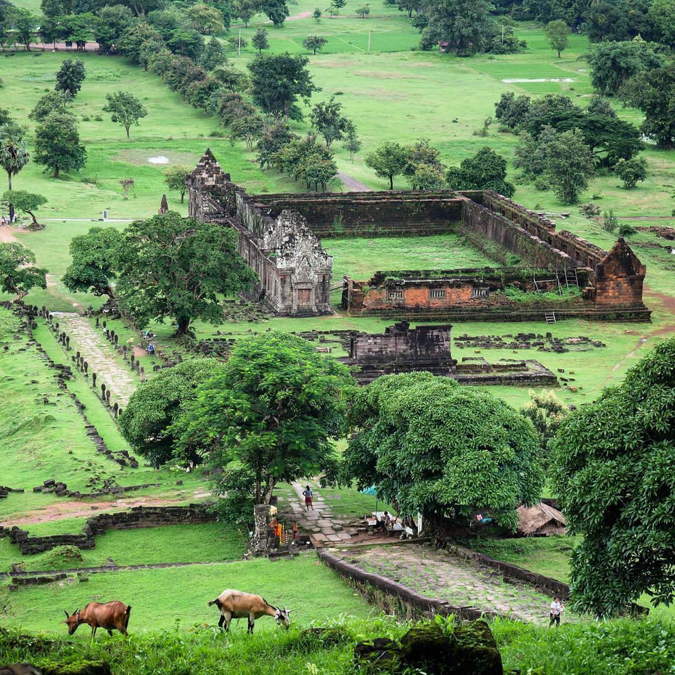 Wat Phou in Champasak Province, Laos. Image: ciaratravelphoto / Instagram