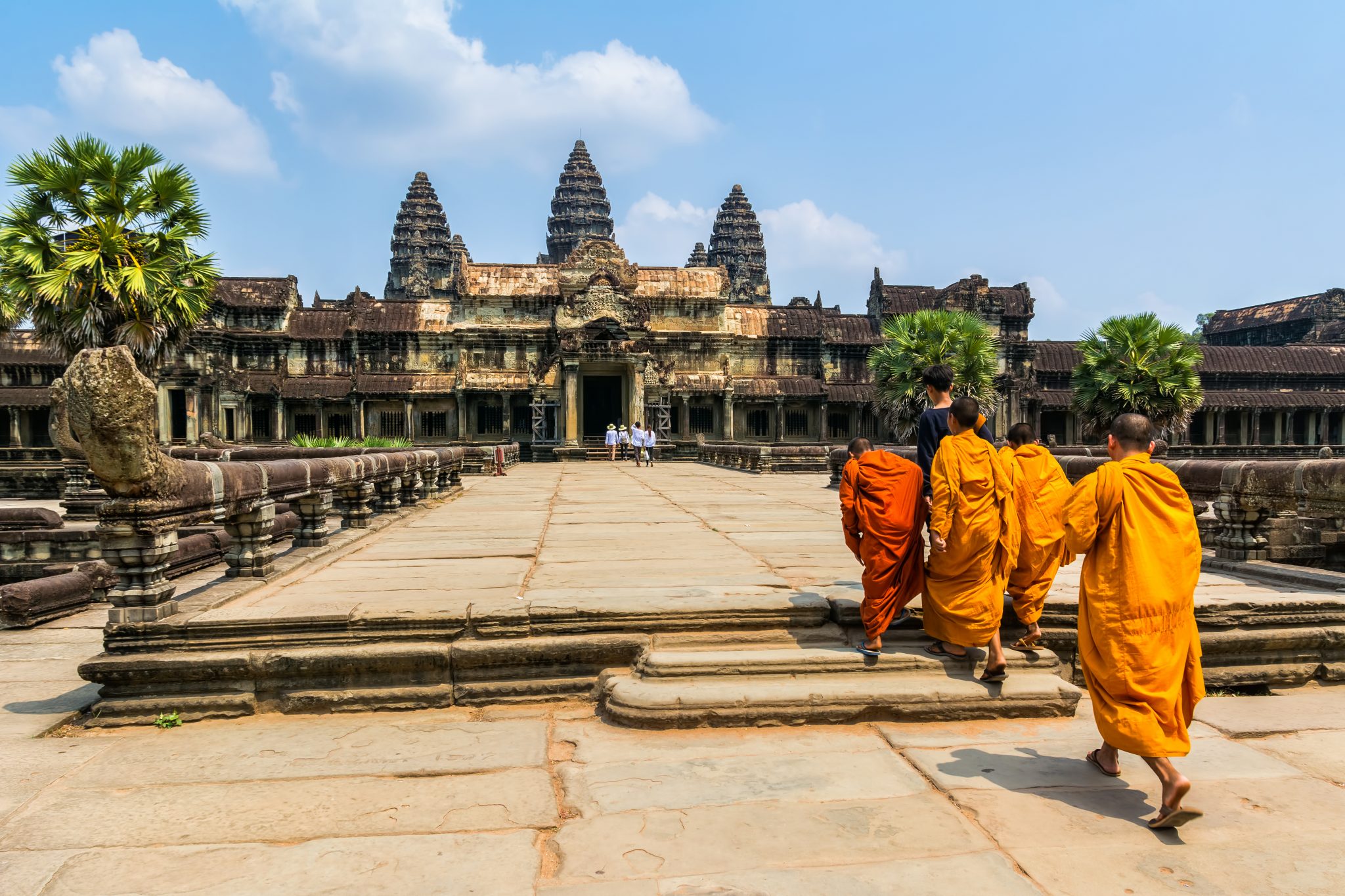 Angkor Wat Temple is the biggest faith-based structure in the world—appropriately scaled for something meant to symbolize the Universe. Visit SoutheastAsia.