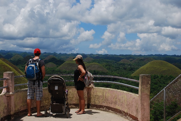 Chocolate Hills, Bohol, Philippines.