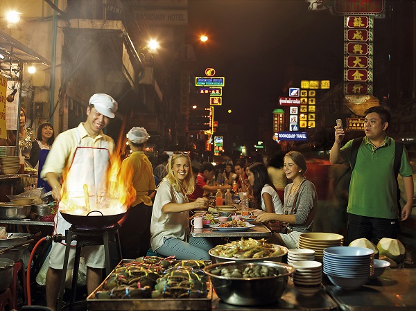 Street Food in China Town, Bangkok. Image courtesy of Tourism Authority of Thailand.