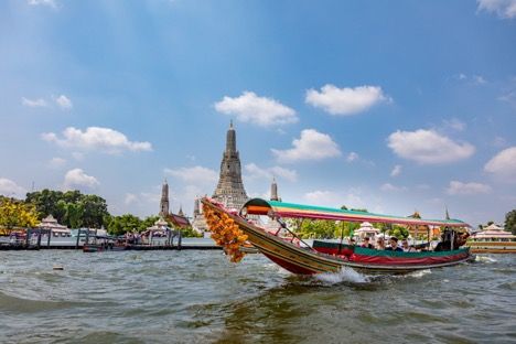 Chao Phraya River traffic