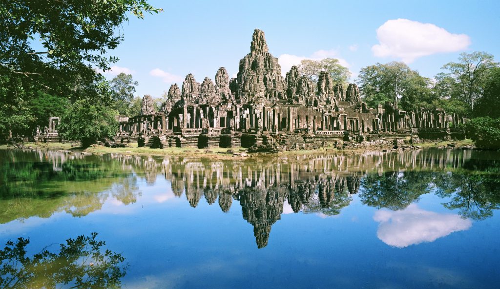 Bayon Temple in Siem Reap, Cambodia. Visit SoutheastAsia.