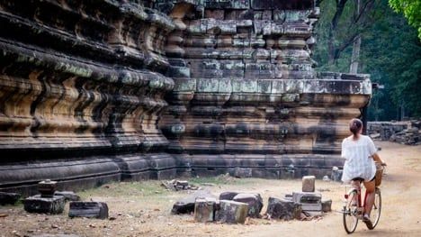 Bike the Angkor ruins / Visualhunt