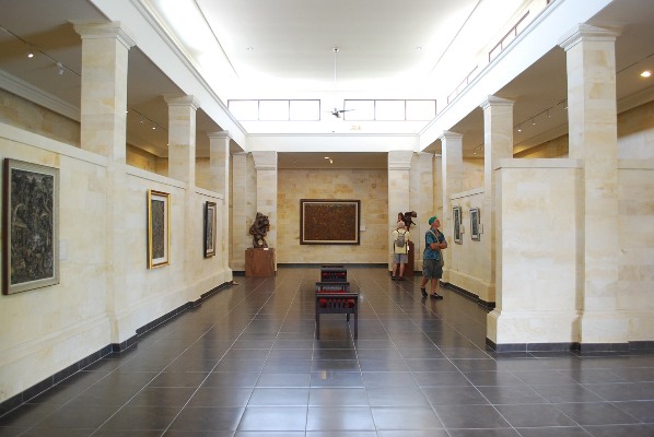 Interior of Museum Puri Lukisan, Ubud, Bali, Indonesia. Image © Mike Aquino, used with permission.