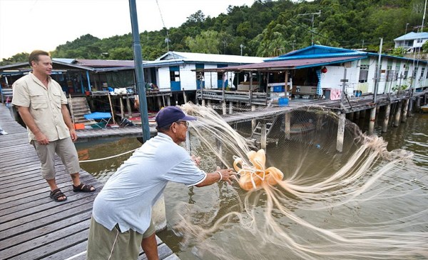 Livelihood demonstration at Kampong Sungai Matan