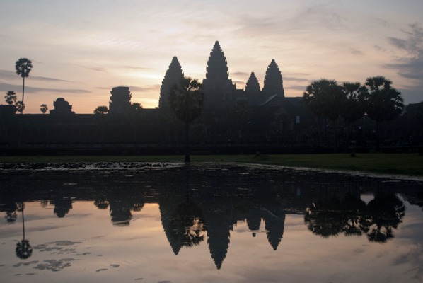 Angkor Wat in Cambodia.